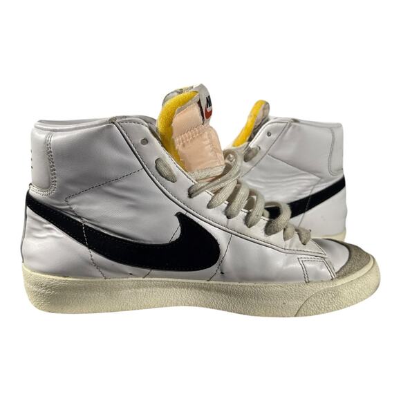 Nike Blazer Mid '77 Vintage Men’s Size 9 White Lifestyle Athletic Shoes Sneakers - Picture 10 of 11